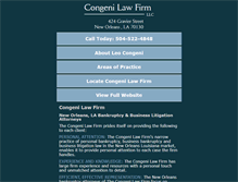 Tablet Screenshot of congenilawfirm.com